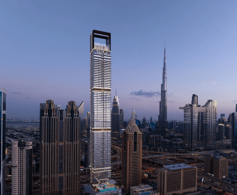 ترامب تاور دبي استثمار فخم ضمن تعاون مع دار جلوبال في 2025