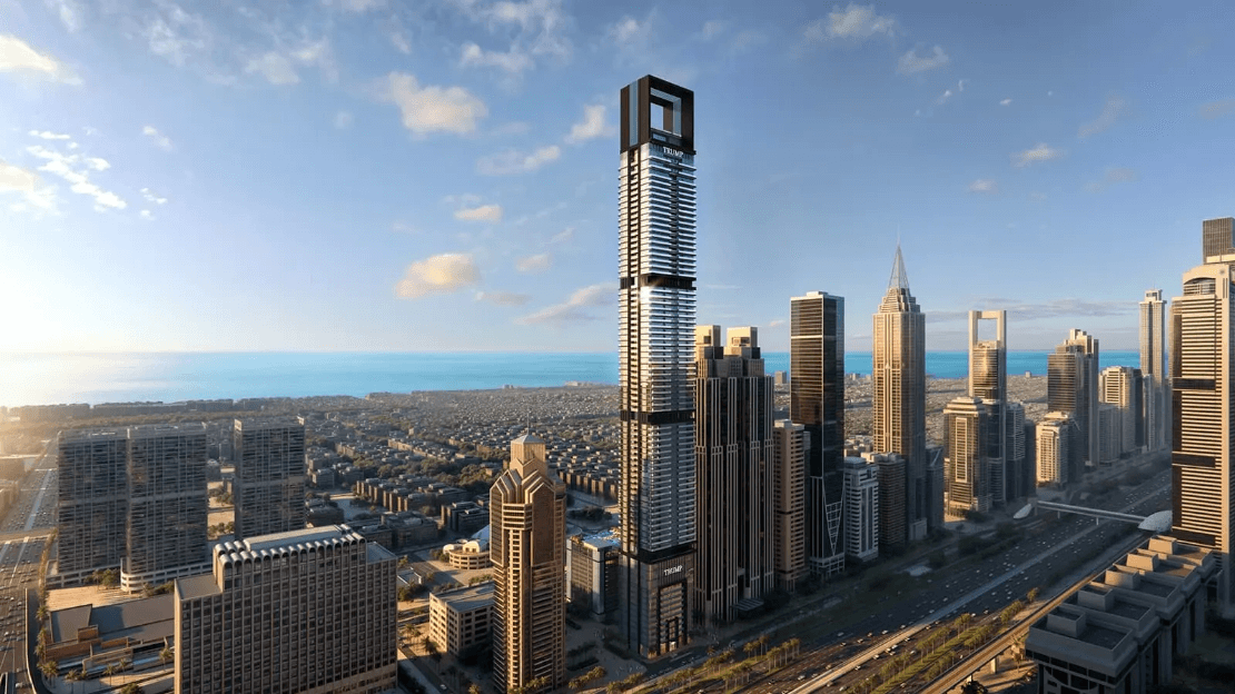 ترامب تاور دبي استثمار فخم ضمن تعاون مع دار جلوبال في 2025