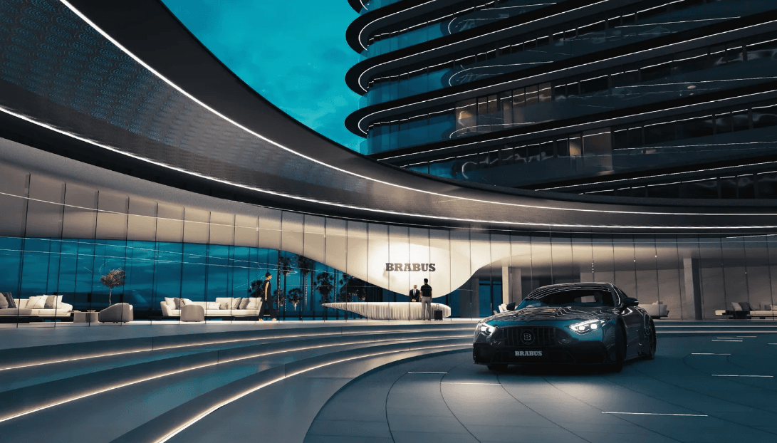 سحر الحياة الفاخرة في جزيرة BRABUS بأبوظبي