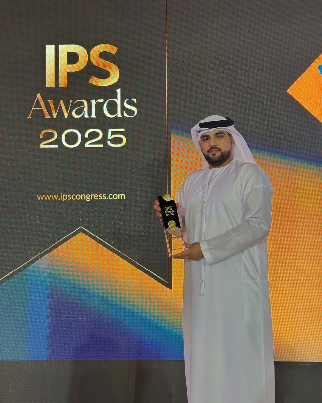 عبدالله كاظم النعيمي: أفضل وسيط إماراتي في IPS Awards 2025